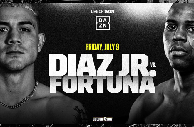 Joseph Diaz and Javier Fortuna will battle it out for the right to face Haney on July 9