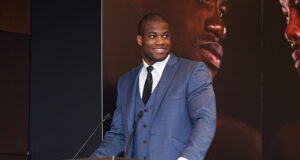 Daniel Dubois finally returns against Bogdan Dinu for the WBA Interim Heavyweight title in Telford on Saturday night Photo Credit: Round 'N' Bout Media/Queensberry Promotions