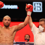 Parker would be open to a showdown with domestic rival Chris Eubank Jr Photo Credit: Mark Robinson/Matchroom Boxing