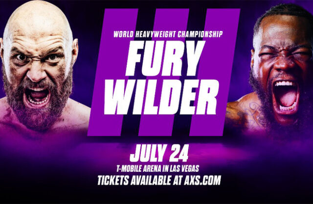 Tyson Fury and Deontay Wilder will meet for a third time at the T-Mobile Arena in Las Vegas on July 24 Tyson Fury and Deontay Wilder will meet for a third time at the T-Mobile Arena in Las Vegas on July 24