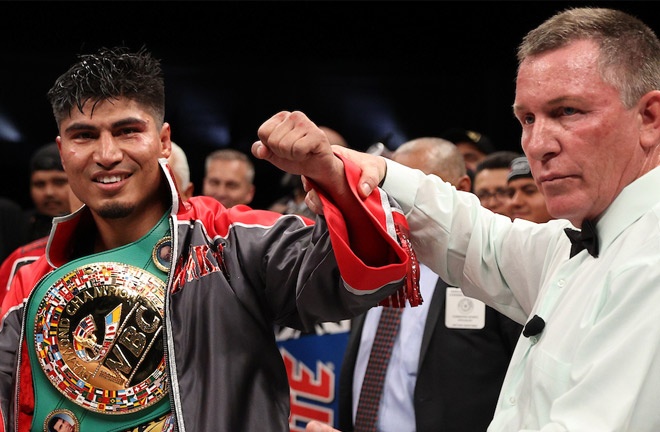 Mikey Garcia has won world titles in four weight classes Photo Credit: Ed Mulholland/Matchroom Boxing USA