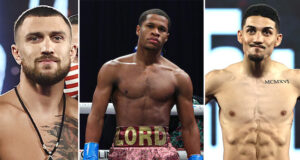 Devin Haney could be on course for future fights with Teofimo Lopez and Vasyl Lomachenko after beating Jorge Linares on Saturday Photo Credit: Ed Mulholland/Matchroom/Mikey Williams/Top Rank