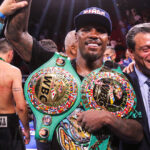 Jermall Charlo successfully defended his WBC Middleweight world title for a fourth time in Houston on Saturday Photo Credit: Leo Wilson / Premier Boxing Champions