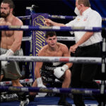Joe Laws says he will come back stronger following his first professional defeat to Rylan Charlton in October Photo Credit: Mark Robinson/Matchroom Boxing