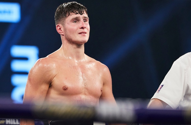 Laws was left devastated after his loss Photo Credit: Mark Robinson/Matchroom Boxing