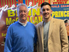 English Bantamweight champion, Liam Davies has inked a promotional deal with Frank Warren Photo Credit: Queensberry Promotions
