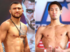 Vasiliy Lomachenko returns against Masayoshi Nakatani in Las Vegas on Saturday night Photo Credit: Mikey Williams/Top Rank