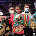 Jessica McCaskill is the undisputed Welterweight champion Photo Credit: Ed Mulholland/Matchroom Boxing