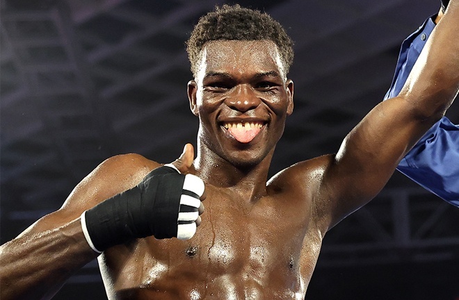 Commey is highly rated in two of the four governing bodies Photo Credit: Mikey Williams/Top Rank via Getty Images