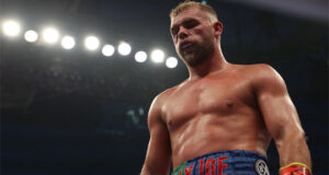 Billy Joe Saunders has responded to claims that he quit against Canelo Alvarez Photo Credit: Michelle Farsi/Matchroom