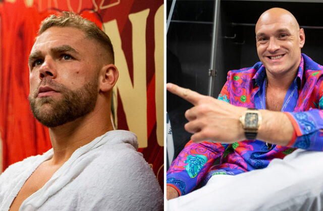 Tyson Fury is keen to see Billy Joe Saunders fight again amid retirement talk Photo Credit: Michelle Farsi/Matchroom