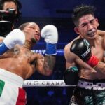 Davis scored a showreel knockout over Santa Cruz in October Photo Credit: Sean Michael Ham/Mayweather Promotions