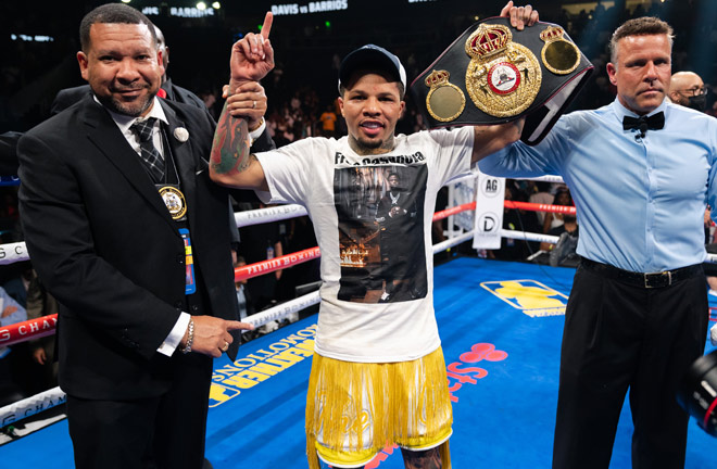 Tank became a three-weight world champion Photo Credit: Ryan Hafey / Premier Boxing Champions