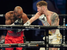 Parker stopped Vaughn Alexander in two rounds in March Photo Credit: Round 'N' Bout Media/Queensberry Promotions