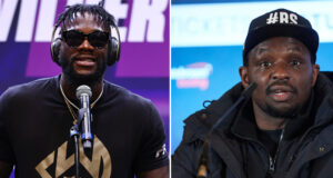 Deontay Wilder and Dillian Whyte have reignited their long-running feud in recent days Photo Credit: Mikey Williams/Top Rank via Getty Images/Mark Robinson/Matchroom