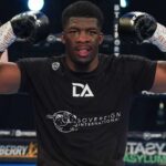 David Adeleye is a rising heavyweight prospect who has sparred Tyson Fury Round ‘N’ Bout Media/Queensberry Promotions
