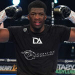 Big-punching Heavyweight, David Adeleye returns on the bill Photo Credit: Queensberry Promotions