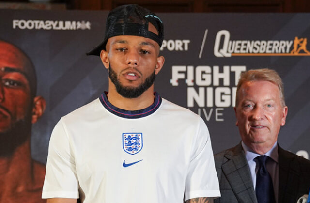 Lyndon Arthur is keen to fight at Old Trafford in the future and in the USA Photo Credit: Round 'N' Bout Media/Queensberry Promotions