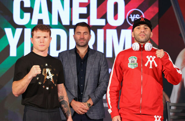Avni Yildirim says he has moved on from his defeat to Canelo Alvarez and is targeting a middleweight world title ahead of his bout with Jack Cullen Photo Credit: Ed Mulholland/Matchroom