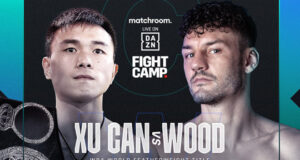 Xu Can defends his WBA 'Regular' featherweight world title against Leigh Wood at Matchroom's Fight on Saturday