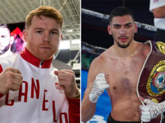 Hamzah Sheeraz can reach the level of Canelo Alvarez, his trainer Ricky Funez believes Photo Credit: Michelle Farsi/Matchroom/Round 'N' Bout Media/Queensberry Promotions