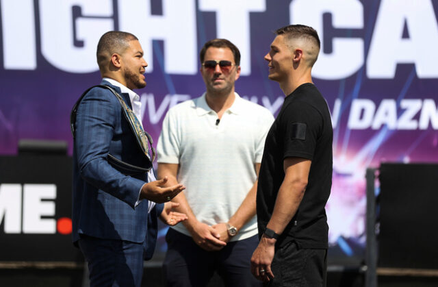 Chris Billam-Smith has predicted a stoppage victory over Tommy McCarthy at Fight Camp on Saturday Photo Credit: Mark Robinson/Matchroom Boxing