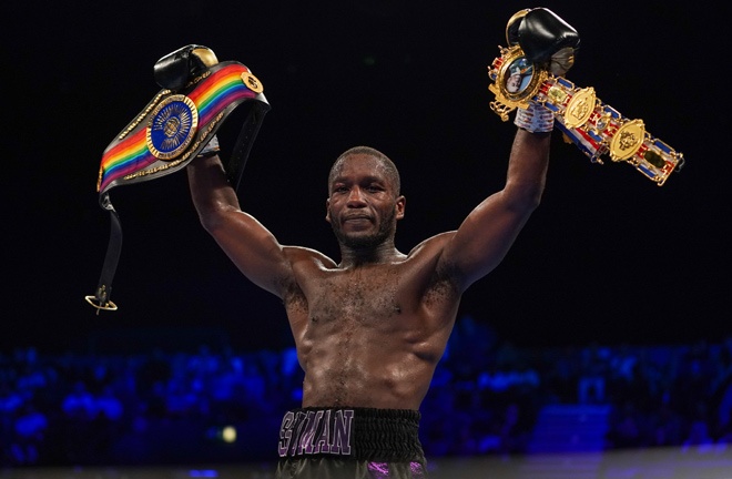 Essuman became British and Commonwealth welterweight champion Photo Credit: Queensberry Promotions