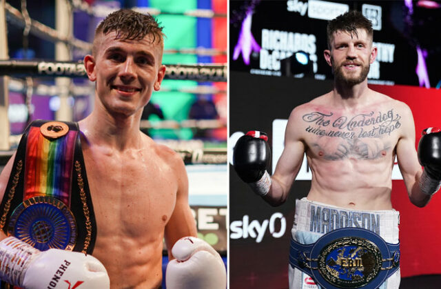 Brad Foster and Jason Cunningham will clash for the British, Commonwealth and European Super Bantamweight titles on August 28th in Birmingham Photo Credit: Round 'N' Bout Media/Queensberry Promotions/Dave Thompson/Matchroom Boxing Brad Foster and Jason Cunningham will clash for the British, Commonwealth and European Super Bantamweight titles on August 28th in Birmingham Photo Credit: Round 'N' Bout Media/Queensberry Promotions/Dave Thompson/Matchroom Boxing