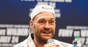 Tyson Fury says he will reduce his team for his trilogy with Deontay Wilder Photo Credit: Ryan Hafey / Premier Boxing Champions