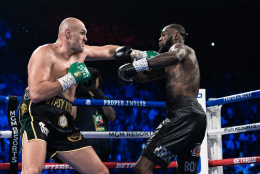 Tyson Fury will face Deontay Wilder for a third time on October 9th in Las Vegas Photo Credit: Ryan Hafey/Premier Boxing Champions