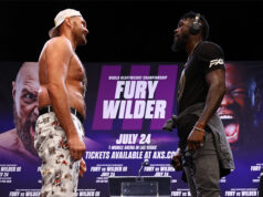Tyson Fury's third fight with Deontay Wilder could be postponed, according to reports Photo Credit: Mikey Williams/Top Rank via Getty Images