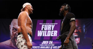 Tyson Fury's third fight with Deontay Wilder could be postponed, according to reports Photo Credit: Mikey Williams/Top Rank via Getty Images