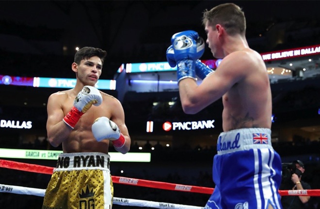 The Brit's final fight came in a seventh round defeat to Ryan Garcia in January Photo Credit: Tom Hogan-Hogan Photos/Golden Boy