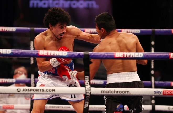 Jordan Gill says the victor of the IBF world title clash between Kid Galahad and Jazza Dickens is a future fight for him Photo Credit: Mark Robinson/Matchroom Boxing