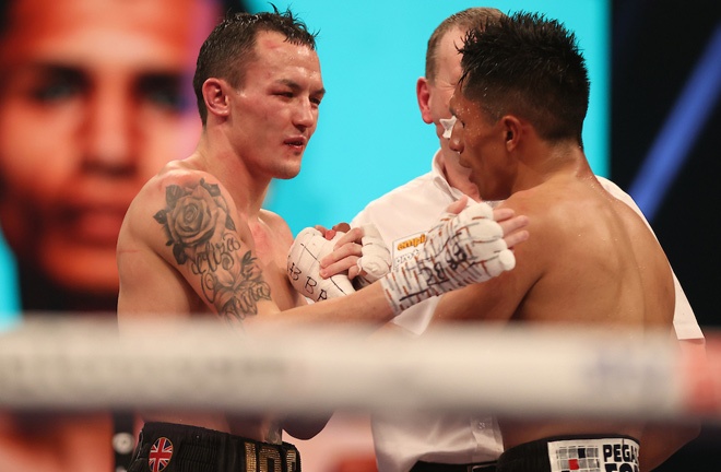 Josh Warrington looks to avenge his shock February defeat to Mauricio Lara on September 4th in Leeds Photo Credit: Mark Robinson/Matchroom Boxing