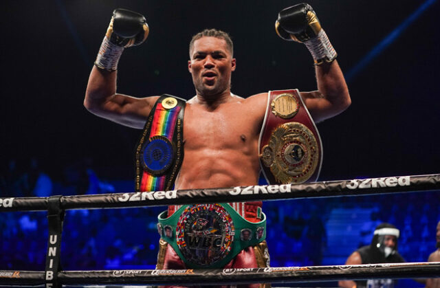 Joe Joyce is being lined up for an October return by promoter Frank Warren after beating Carlos Takam on Saturday Photo Credit: Queensberry Promotions Joe Joyce is being lined up for an October return by promoter Frank Warren after beating Carlos Takam on Saturday Photo Credit: Queensberry Promotions