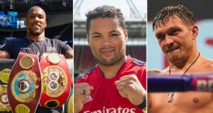 Joe Joyce is mandatory to face the winner of Anthony Joshua and Oleksandr Usyk and would like his shot at the Emirates Stadium Photo Credit: Mark Robinson/Matchroom Boxing/Queensberry Promotions/Dave Thompson/Matchroom Boxing