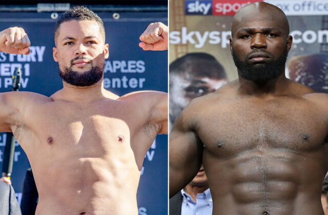 Joe Joyce and Carlos Takam will meet at the SSE Arena on Saturday Photo Credit: Esther Lin/Mark Robinson