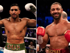 Amir Khan has given his reasons for why a Kell Brook failed to materialise in both of their primes Photo Credit: Mark Robinson/Matchroom Boxing