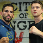 Campbell challenged Jorge Linares for the WBA lightweight world title in 2017 Photo Credit: Tom Hogan-Hogan Photos/Golden Boy