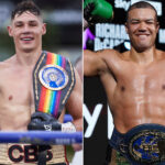 Billam-Smith and McCarthy clash for the vacant British, Commonwealth and European cruiserweight titles Photo Credit: Mark Robinson/Dave Thompson/Matchroom Boxing