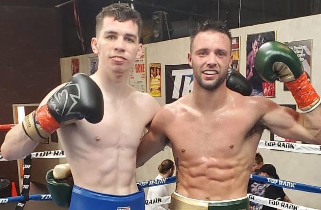 McKenna sparred Josh Taylor in the lead-up to his undisputed title win over Jose Ramirez in May