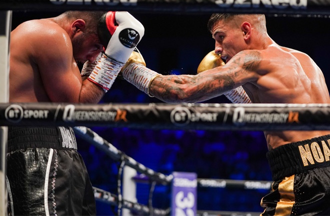 Sam Noakes became the first man to stop durable journeyman Naeem Ali Photo Credit: Queensberry Promotions