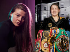 Sandy Ryan is hoping to be mentioned alongside Katie Taylor one day as she prepares to make her professional debut at Fight Camp on Saturday Photo Credit: Mark Robinson/Matchroom Boxing