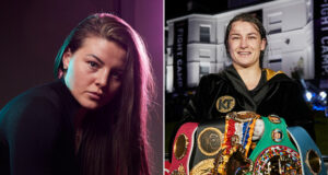 Sandy Ryan is hoping to be mentioned alongside Katie Taylor one day as she prepares to make her professional debut at Fight Camp on Saturday Photo Credit: Mark Robinson/Matchroom Boxing