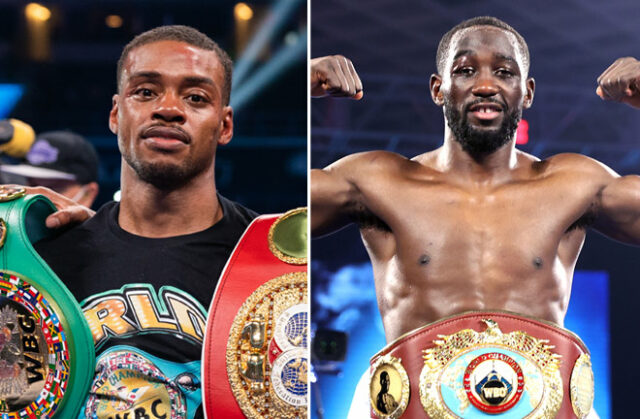 Errol Spence Jr says he remains keen to face Terence Crawford, ahead of his clash with Manny Pacquiao Photo Credit: Ryan Hafey/Premier Boxing Champions/Mikey Wiliams/Top Rank via Getty Images