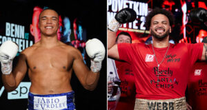 Fabio Wardley defends his English Heavyweight title against Nick Webb at Fight Camp on August 7th Photo Credit: Dave Thompson/Mark Robinson/Matchroom Boxing