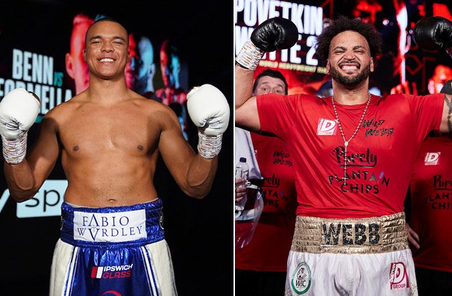 Fabio Wardley defends his English Heavyweight title against Nick Webb at Fight Camp on August 7th Photo Credit: Dave Thompson/Mark Robinson/Matchroom Boxing