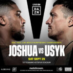 Anthony Joshua’s world heavyweight title defence against Oleksandr Usyk will be broadcast in over 170 countries on DAZN