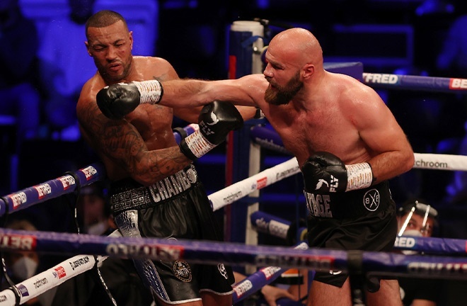 Babic stopped Damian Chambers in Newcastle in June Photo Credit: Mark Robinson/Matchroom Boxing